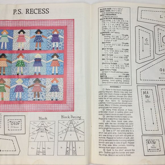 Vintage Quiltmaker Spring Summer 1983 Pattern Magazine Victoria Log Cabin & More - Picture 4 of 11